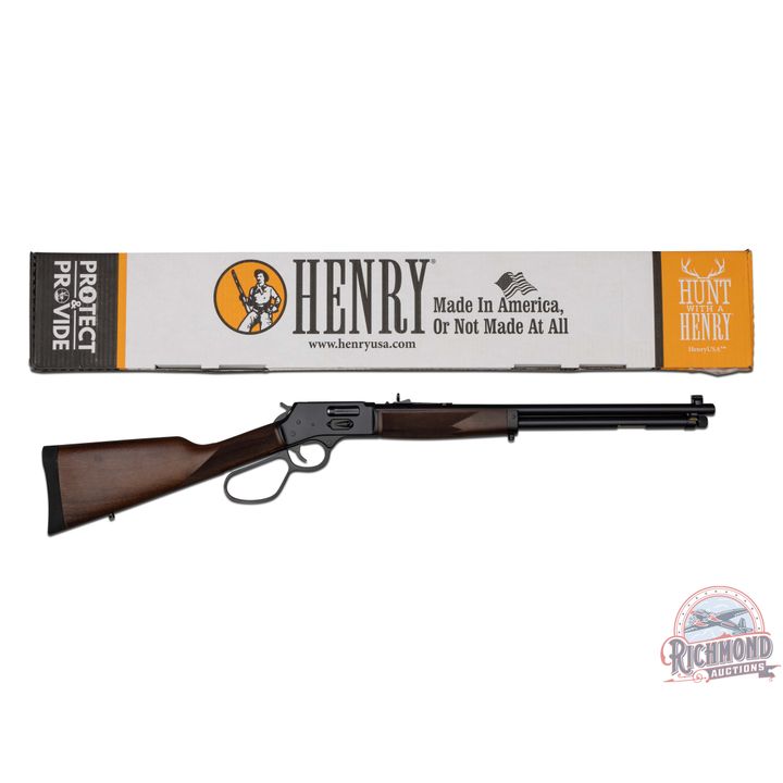 New Henry H012GML Big Boy Steel .357 MAG / .38 SPL Lever Action Rifle in Factory Box