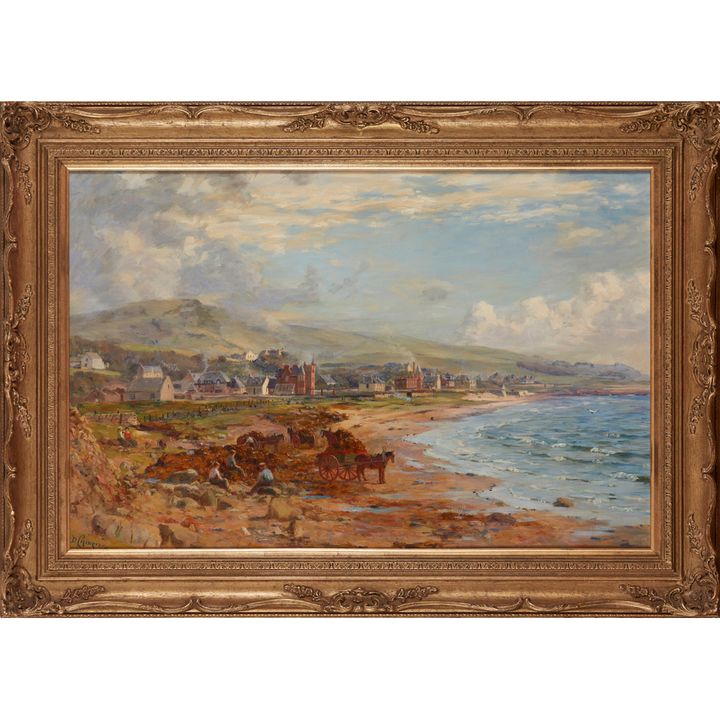 JAMES WATTERSTON HERALD (SCOTTISH 1859-1914) YARMOUTH 45cm x 36cm (17.75in x 15in)