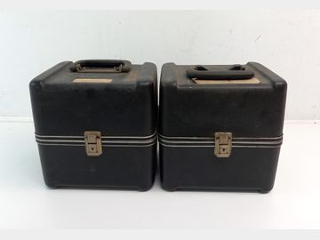 2x Storage boxes with 5.25 inches floppy disks
