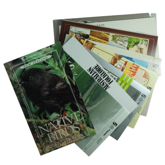 New Zealand Presentation Stamp Packs, Various dates of issue, Mint (9 items)