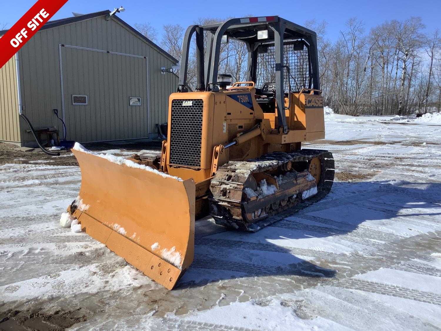 2000 Case 750H Crawler Dozer [25DG05011-001] | Team Auctions