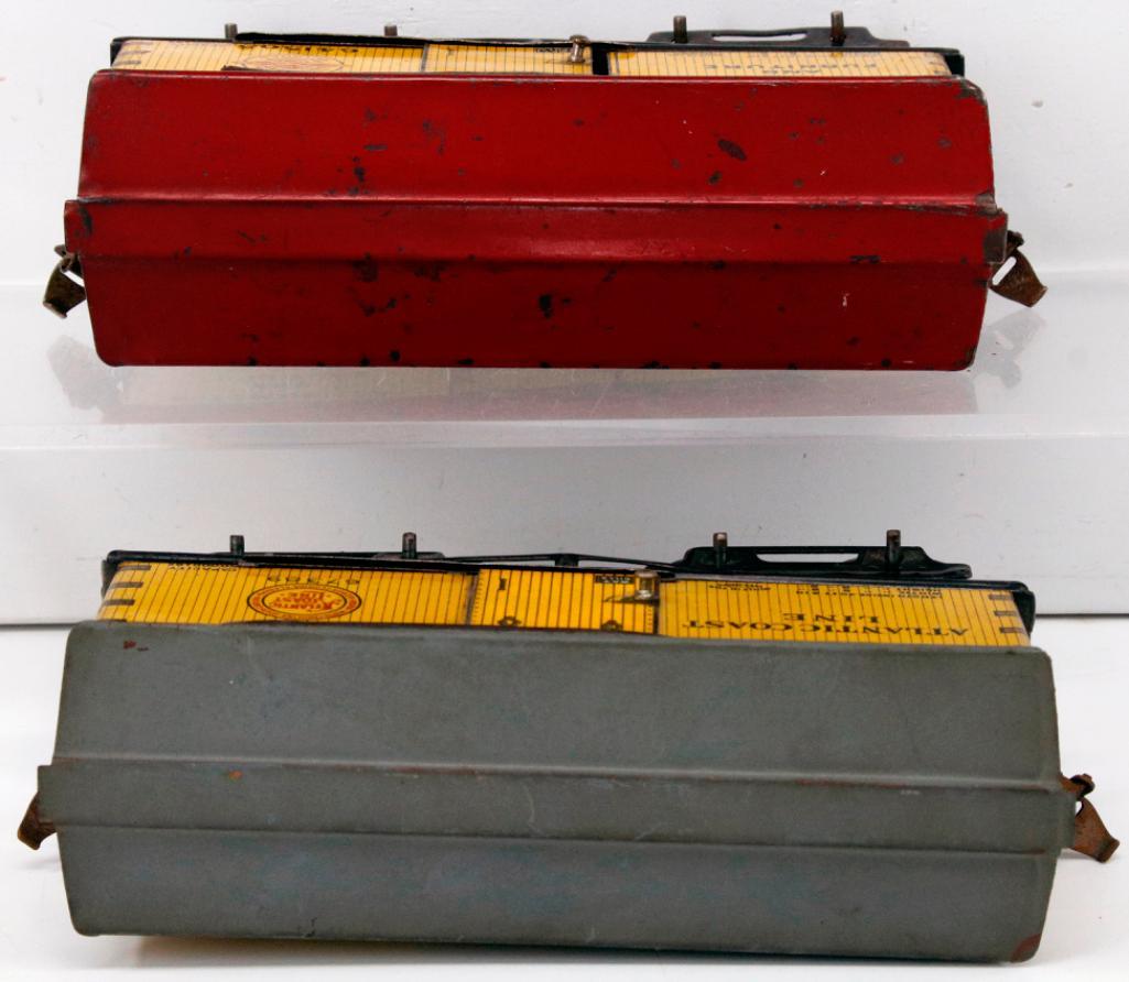 Ives Prewar O Gauge 67389 Atlantic Coast and 641506 Illinois Central