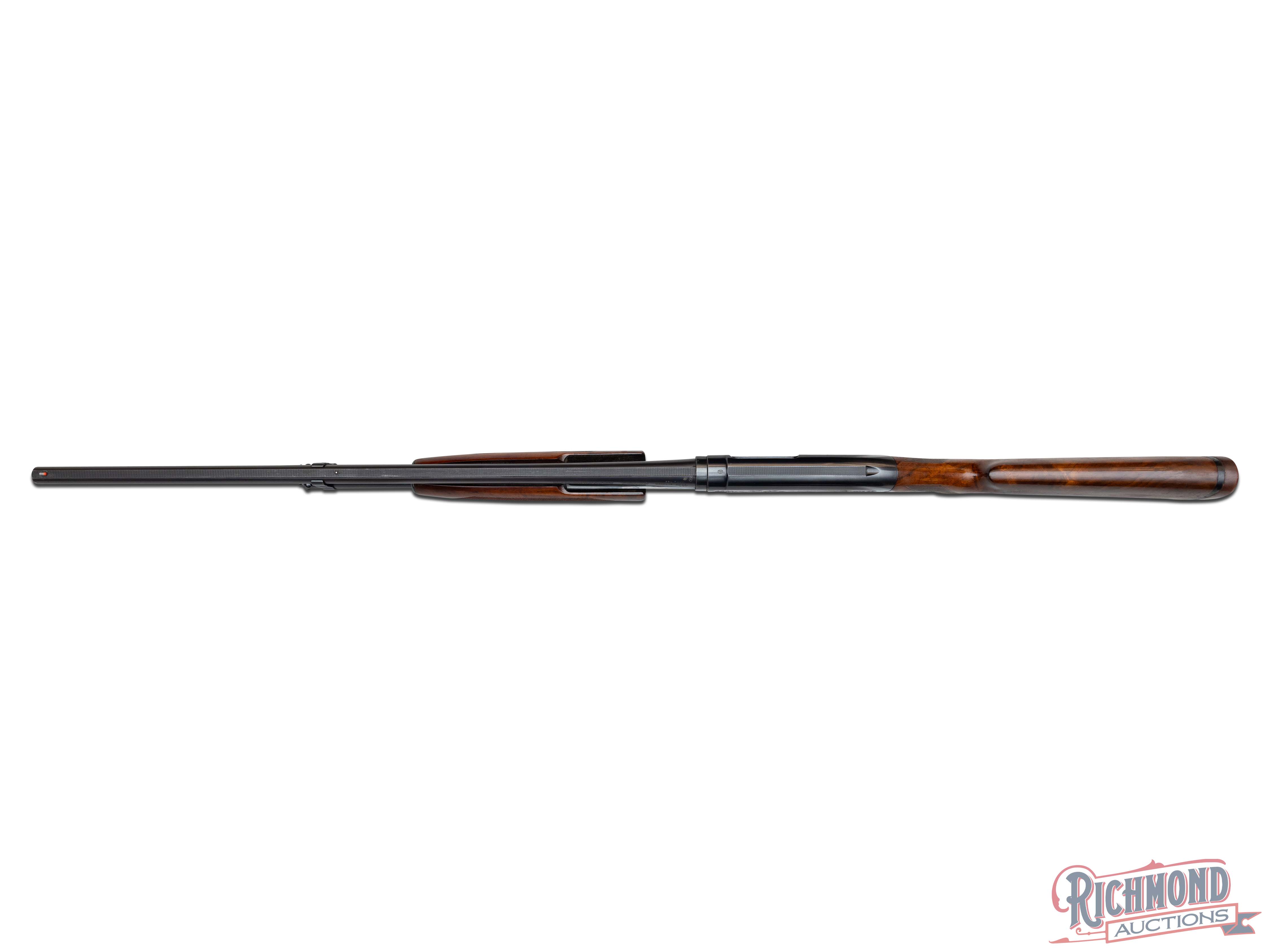 Pre-64 Engraved Winchester Model 12 Skeet Pump Shotgun With Raised ...