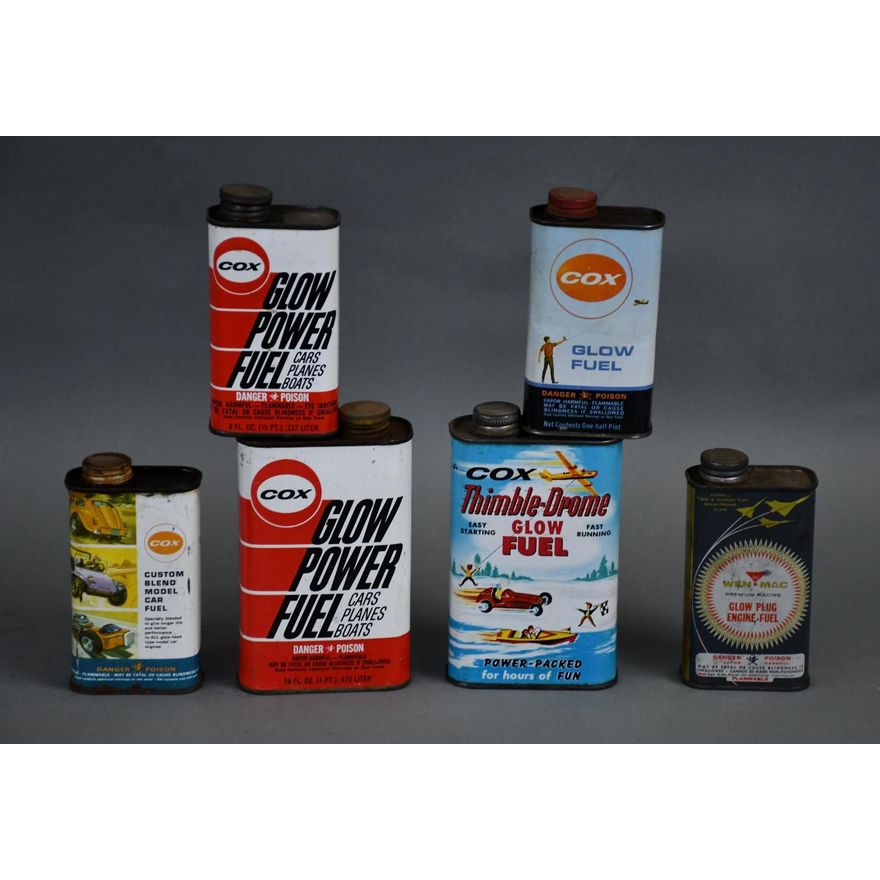 6-Different Glow Power Metal Cans