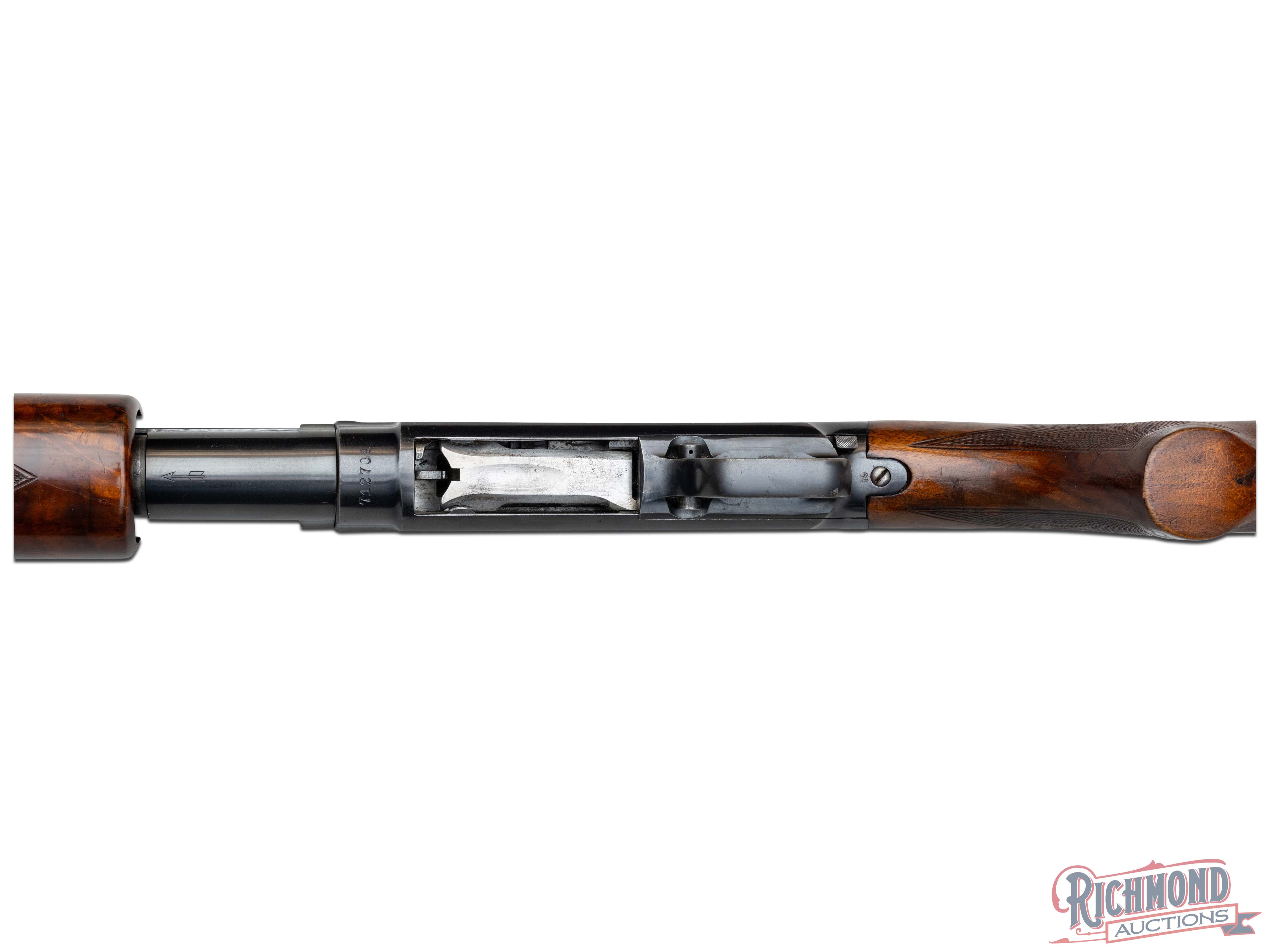 Pre-64 Engraved Winchester Model 12 Skeet Pump Shotgun With Raised ...
