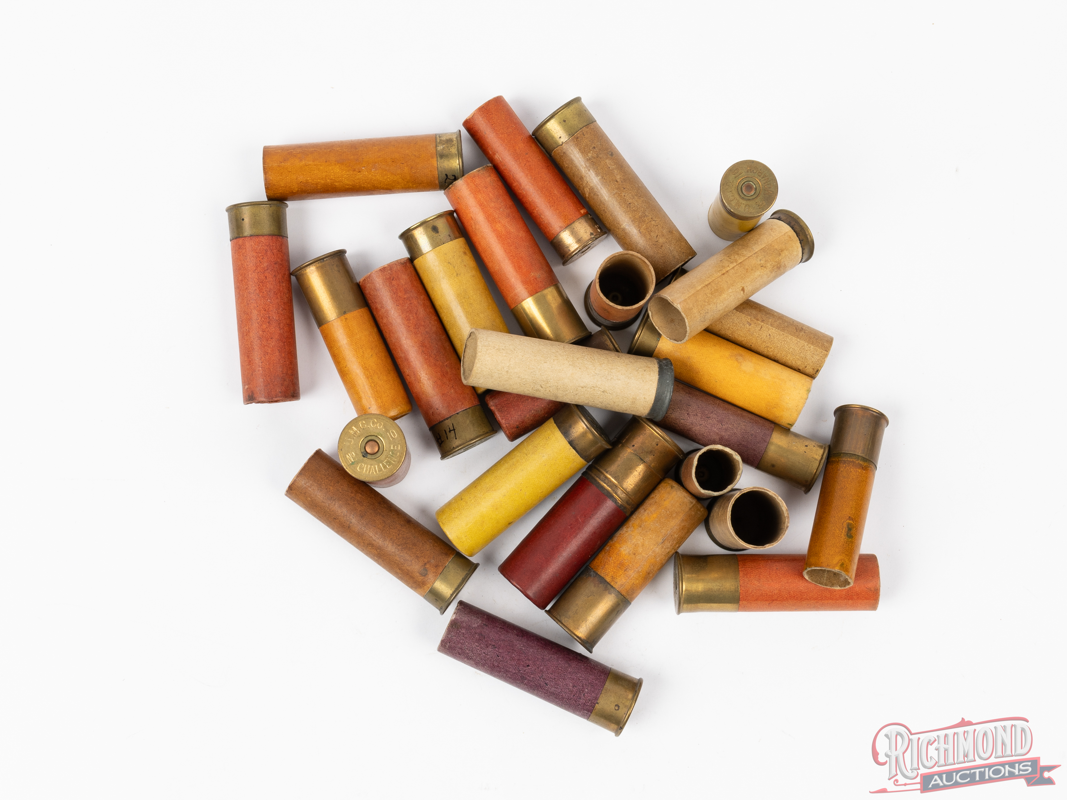 26 Assorted Collector UMC Co Paper Shotshells 8, 10, 12, 16, 20 Gauges ...