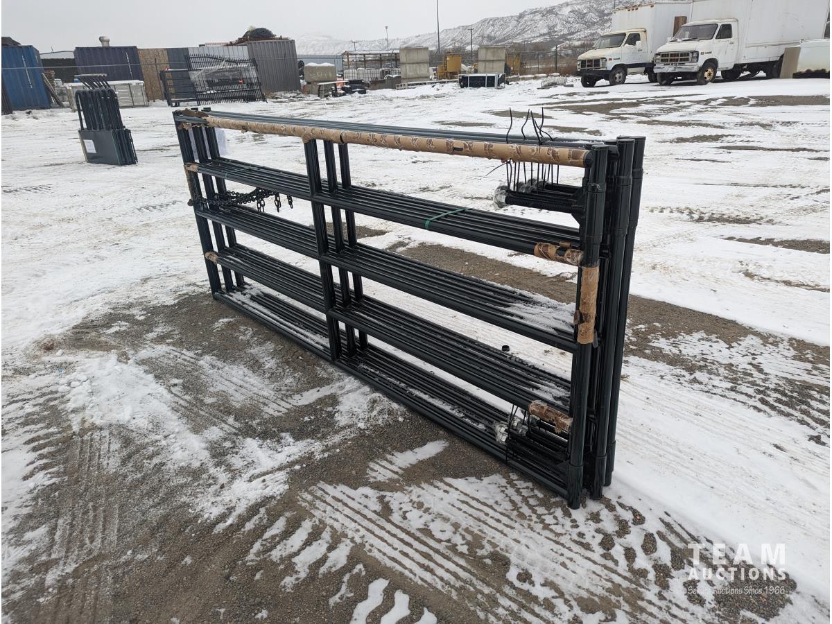 (6) 10 Ft Ranch Gates (Unused) [24AB18993-111] | Team Auctions