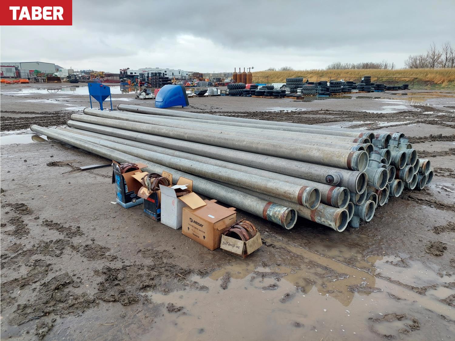 Qty of (41) 8 Inch Mainline Pipes [25EE24022-004] | Team Auctions