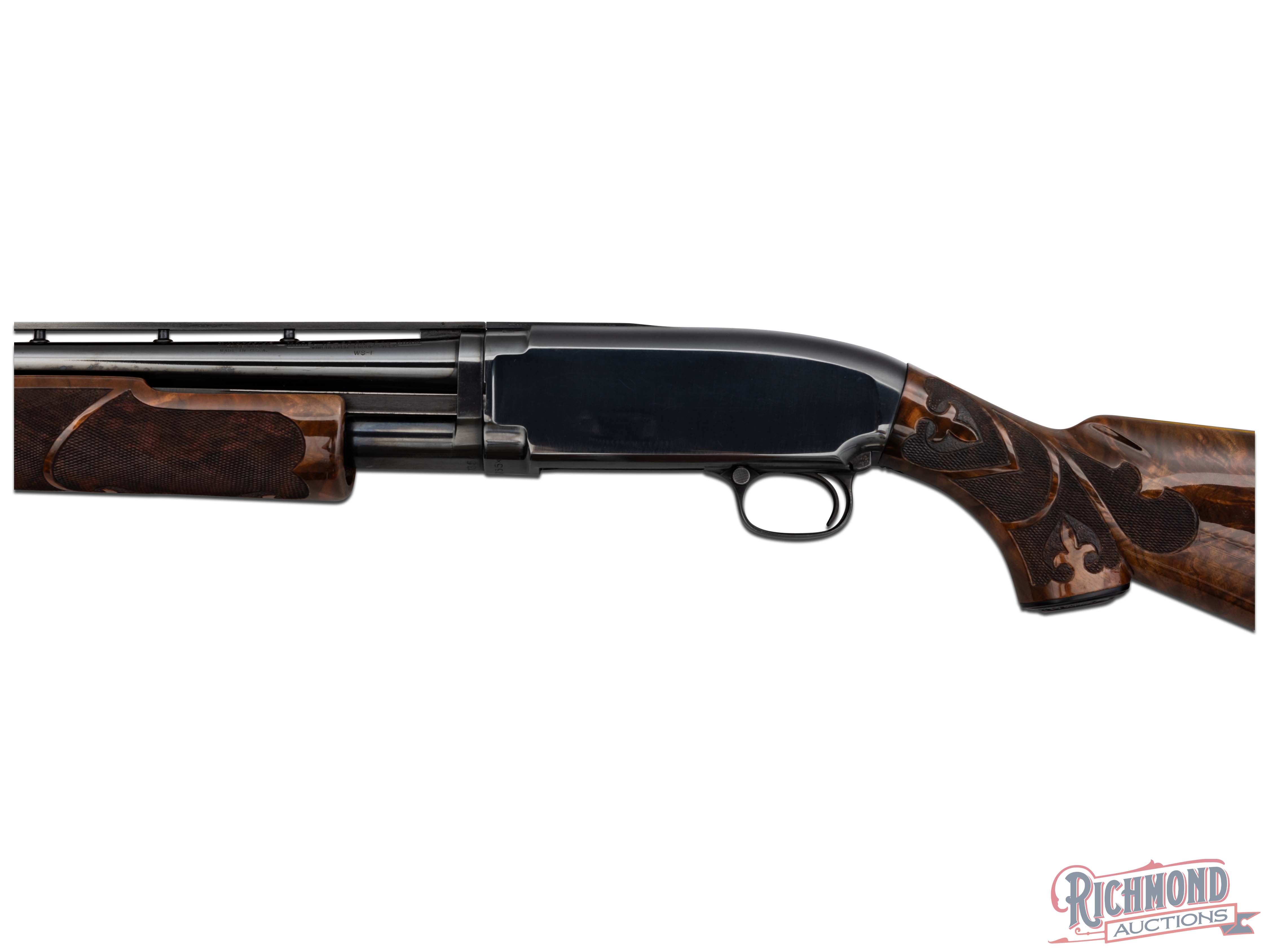 1954 Winchester Model 12 Custom 20 GA WS-1 Choked Pump Action Shotgun ...