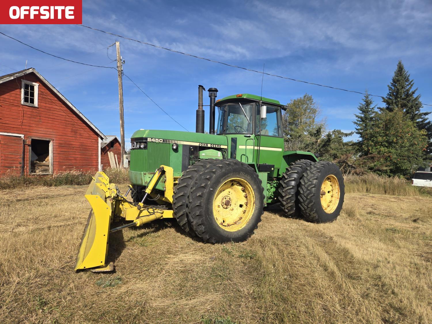 1982 John Deere 8450 4WD Tractor [25JC51005-001] | Team Auctions
