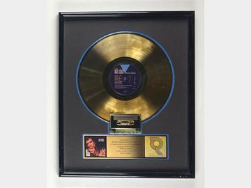 Keith Richards "Talk is Cheap" RIAA Gold Sales Award Presented to Hit Factory