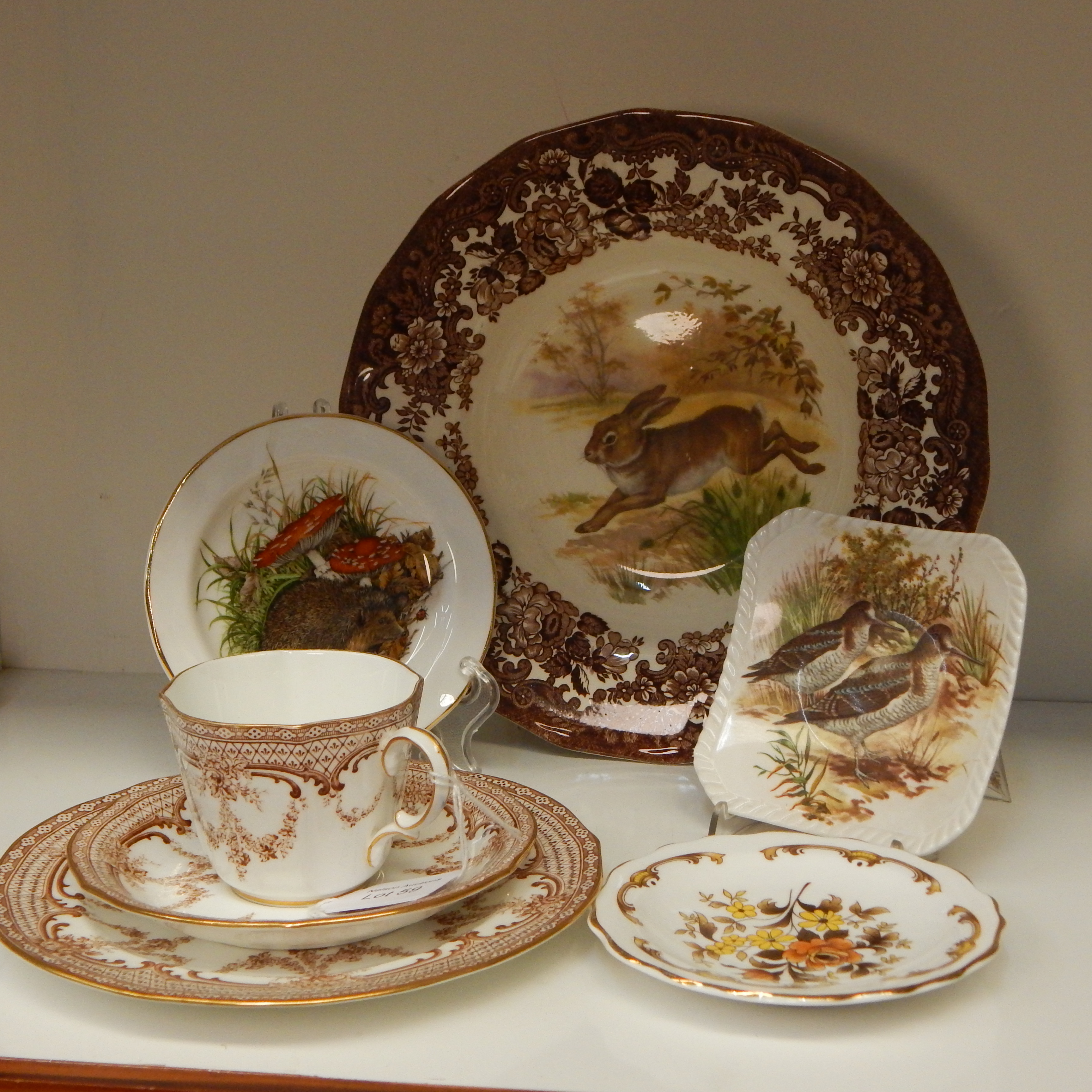 Selection of English China incl Royal Worcester etc — sold at auction in New Zealand for $10