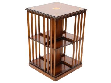 Benchmade English Yew Wood Revolving Bookstand