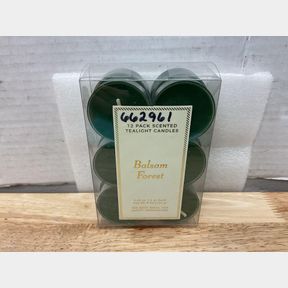 Scented Tealight Candles - Balsam Forest - 12 Pack