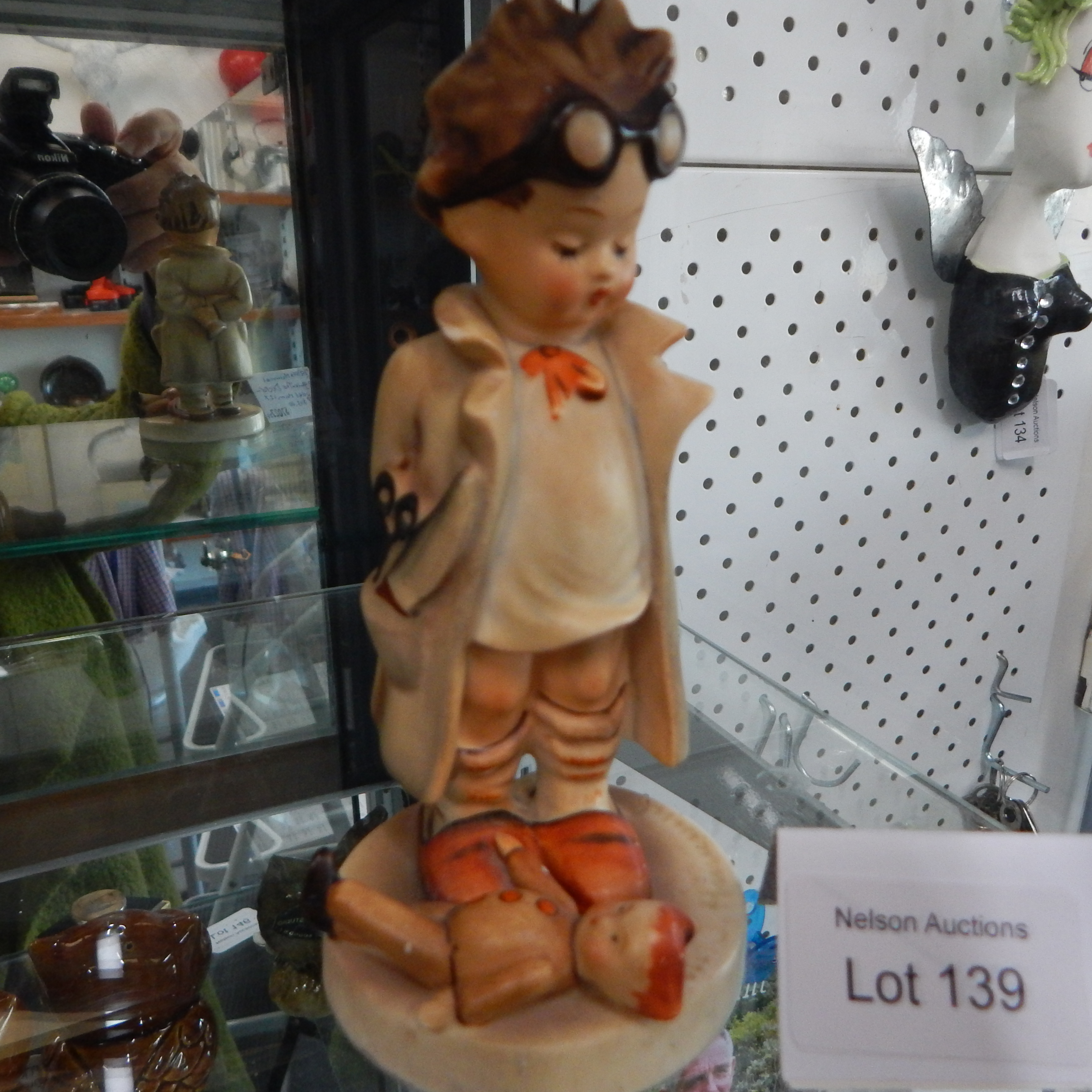 1950s Hummel The Doctor nos 127 RP $113 — sold at auction in New Zealand for $40