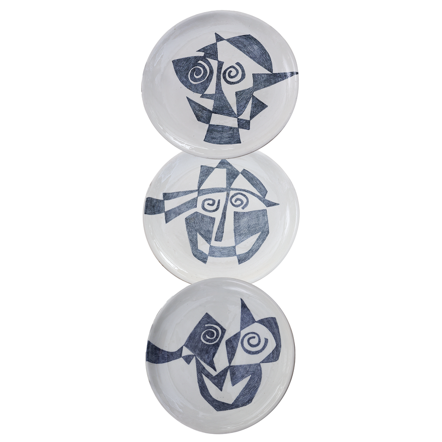Ceramic Plate Series II by Willie van Rensburg