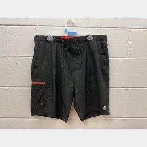 ZeroXposur - Men's UPF 50+ Sun Protection Comfort Liner Snap Waist Swim Trunks - X Large