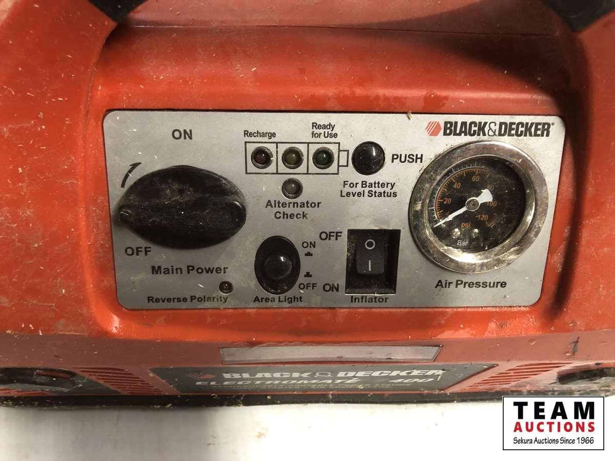 Sold at Auction: Black & Decker Electromate Portable Power Station