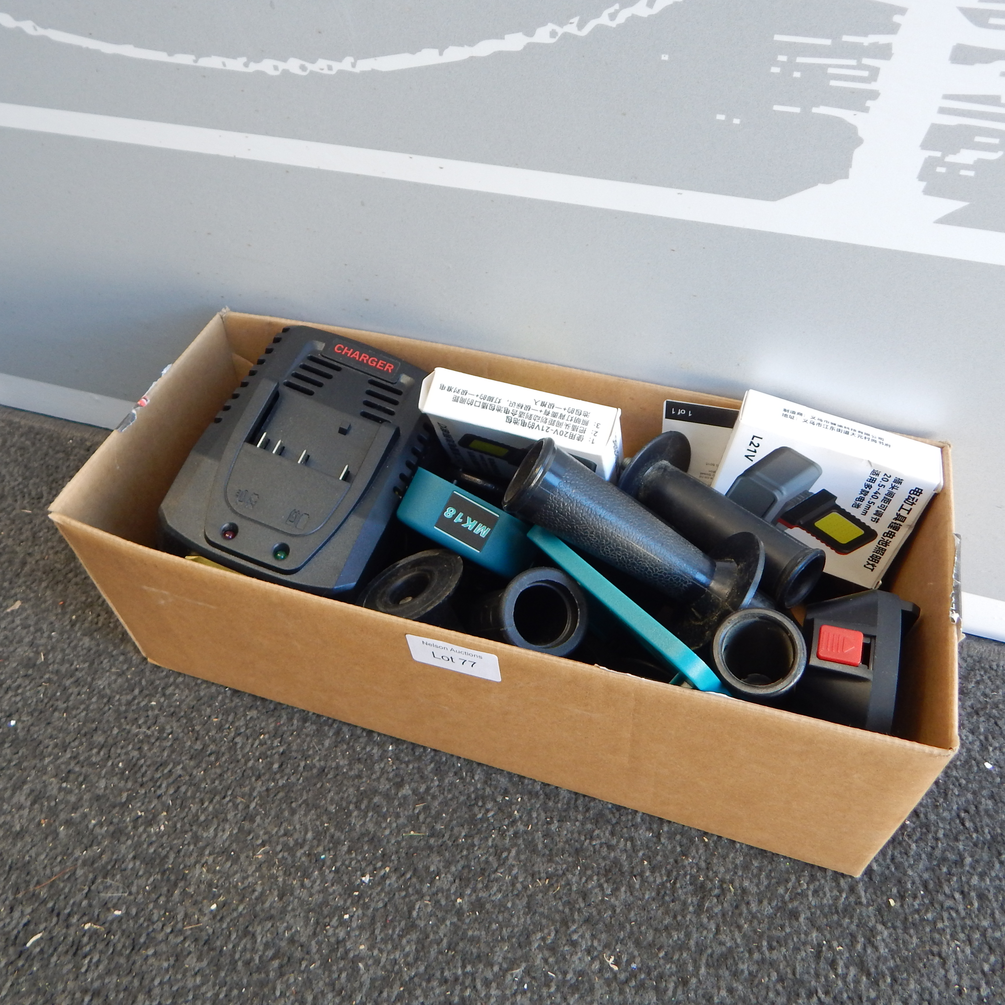 Box of Bits (Chargers+ handles etc) — NZ auction result