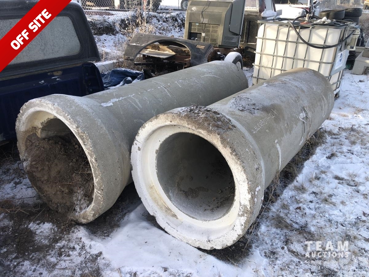 (2) Interlocking Concrete Pipes [23LC05011-001]
