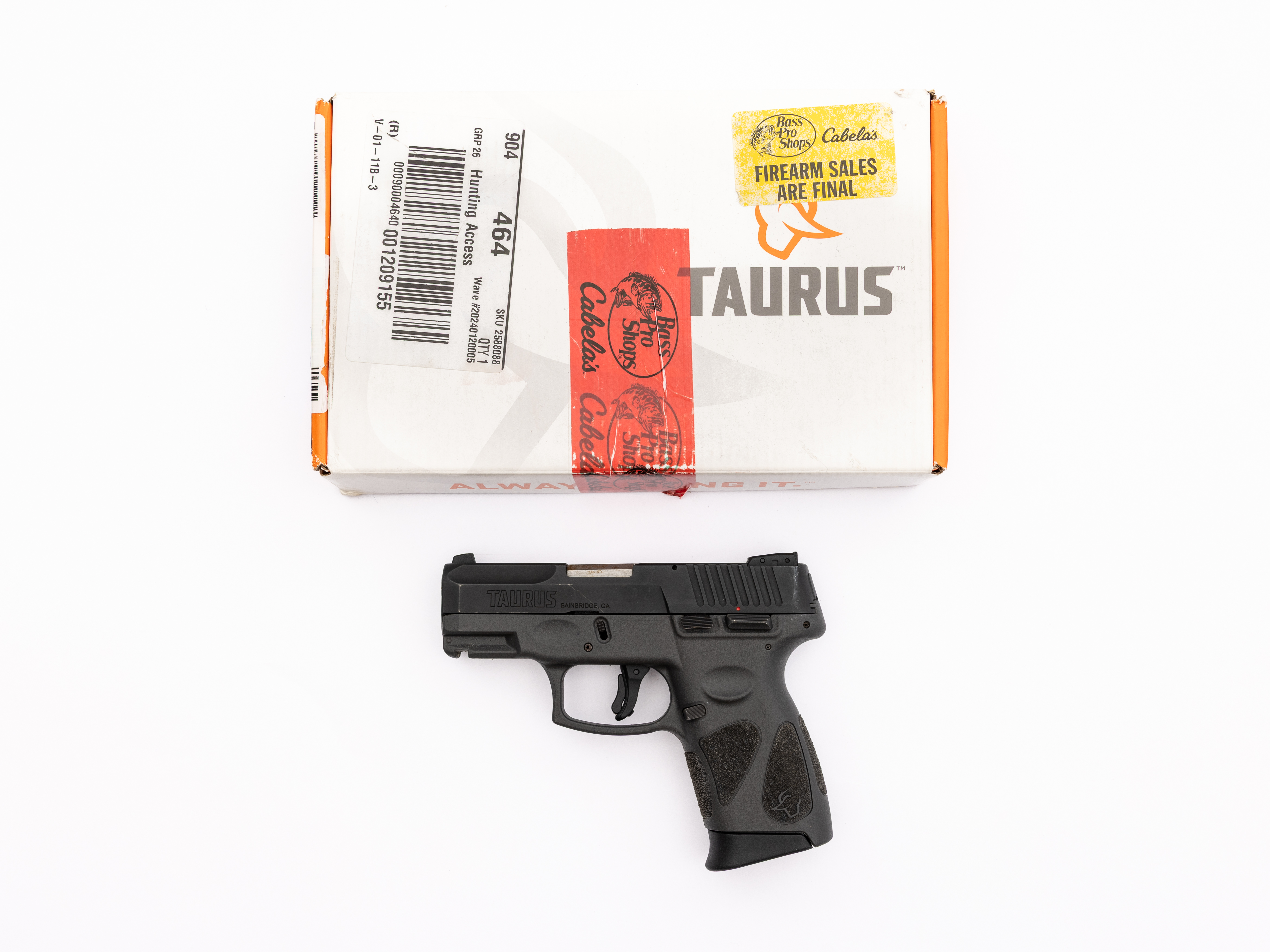 Taurus G2C 9MM Compact Gray & Black Semi-Auto Pistol | Richmond Auctions