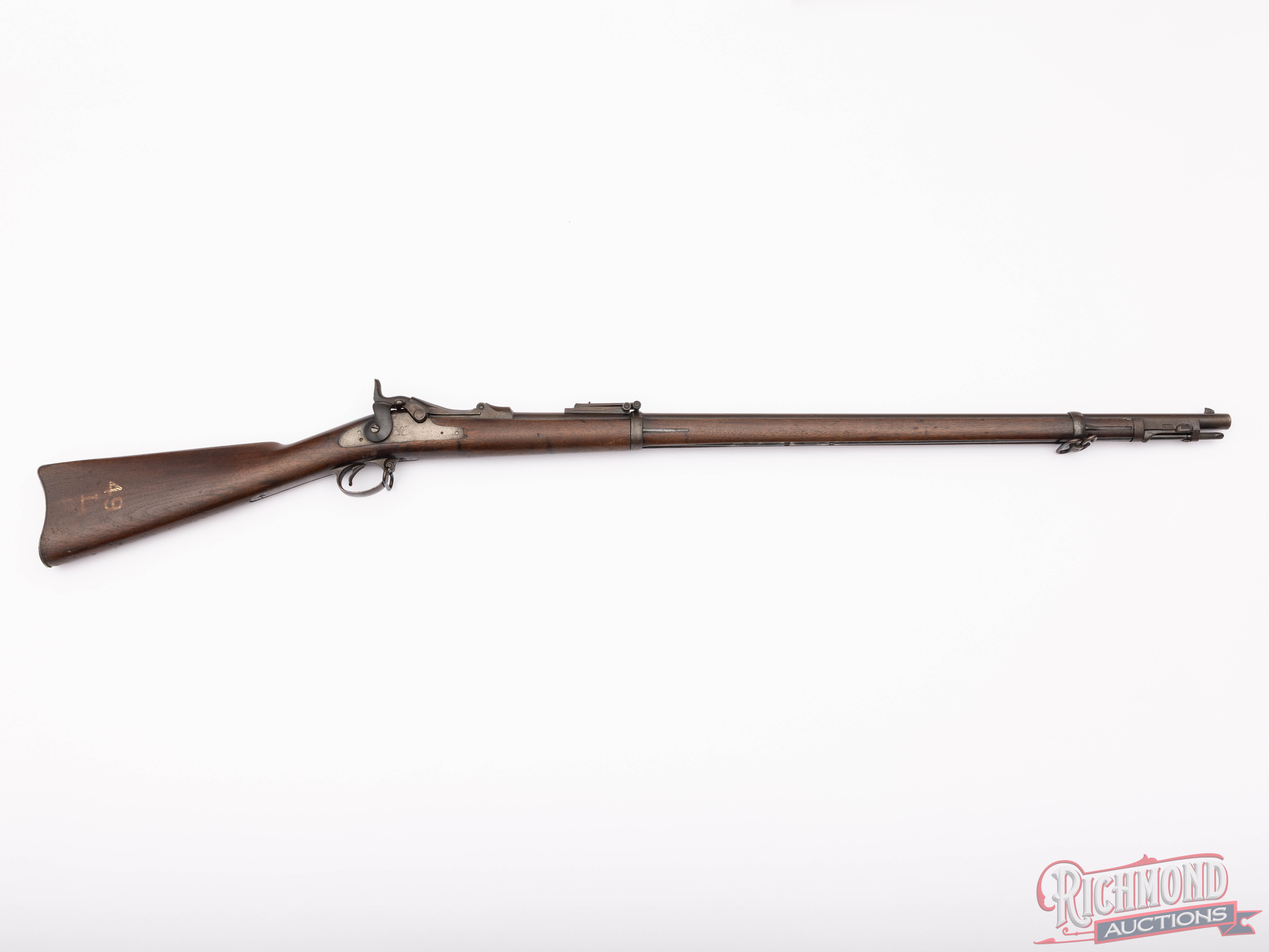 1880 Springfield Model 1884 Trapdoor Rifle With Rod Bayonet .45-70 ...