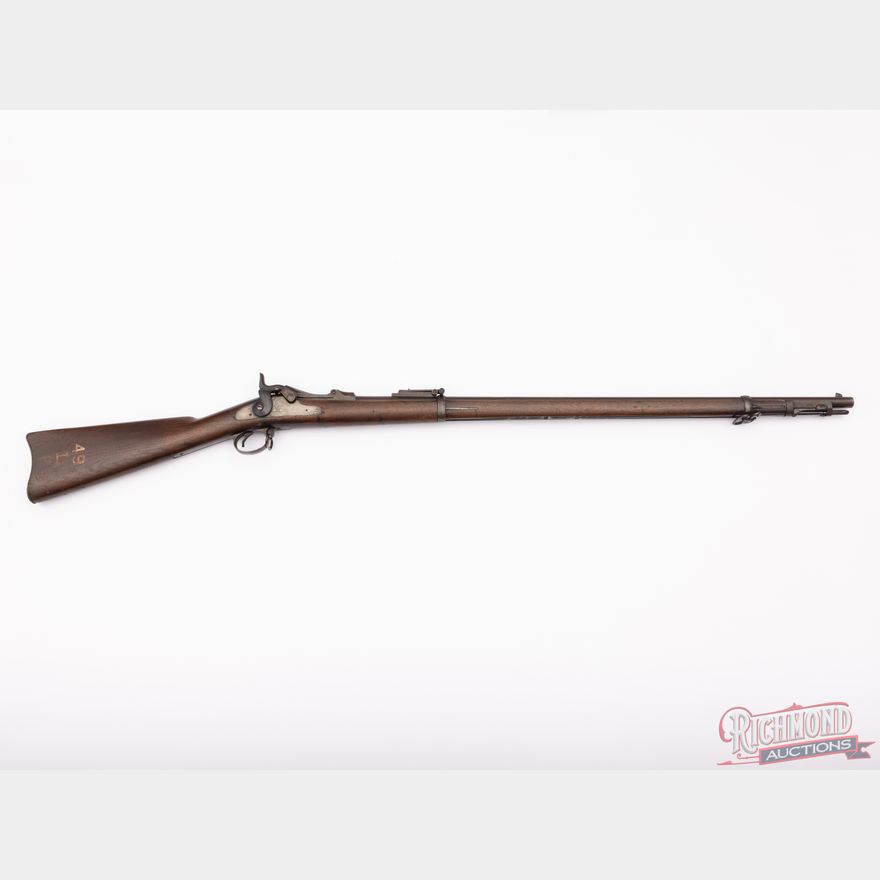 Model 1880 Rifle 1880 Springfield Model 1884 Trapdoor Rifle With Rod Bayonet .45-70 ...