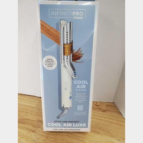 Infinitipro by Conair 2-in-1 Cool Air Curling Iron and Flat Iron Luxe