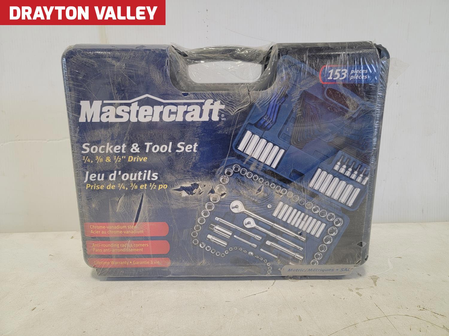 Mastercraft 153 Piece Socket and Tool Set (Unused) [25ID10014-001 ...