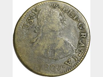 KM# SIMIL 91 – 2 Reales 1807 MP. J. G. P. F.