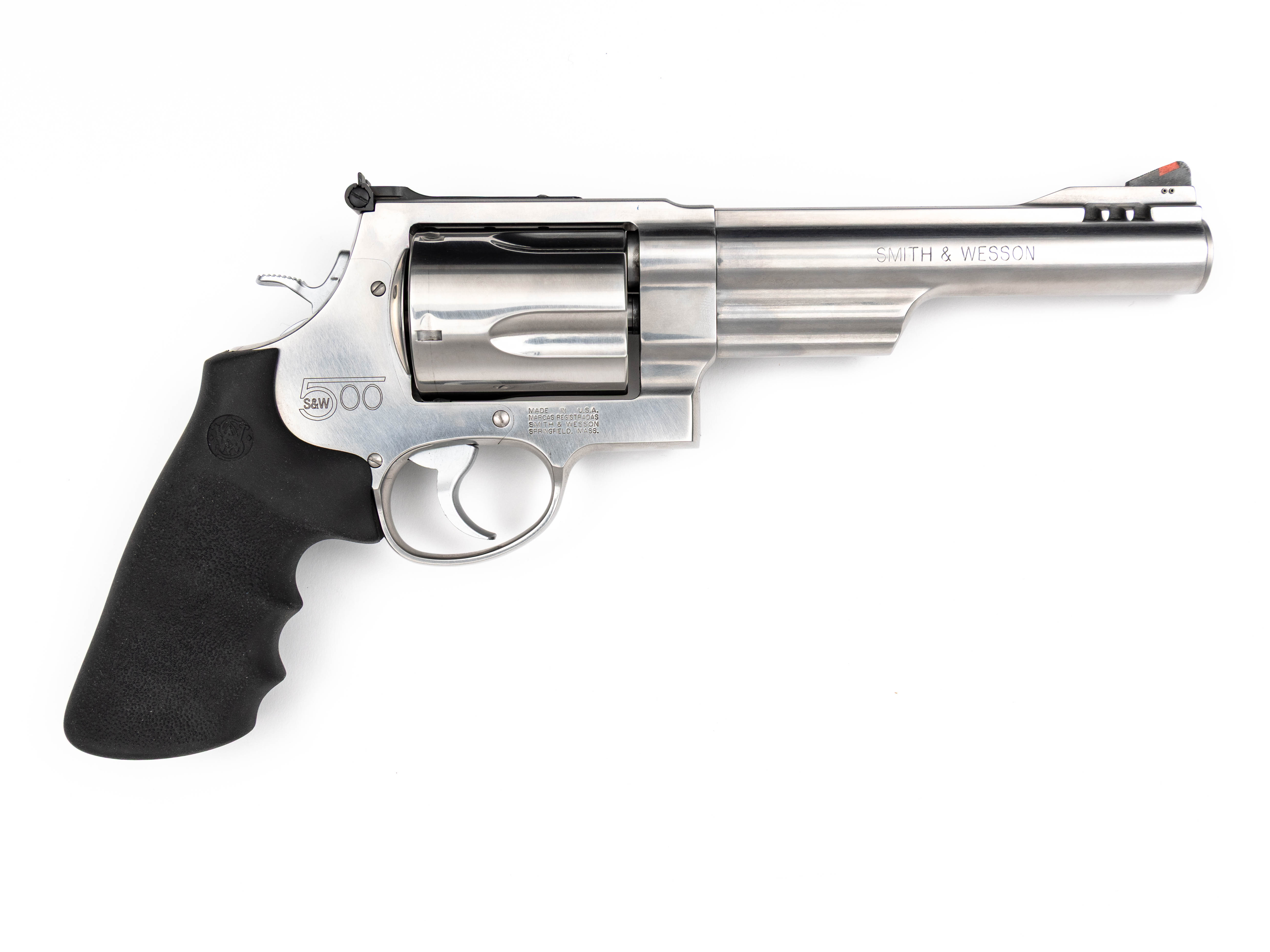 Badass Revolver Like New Smith & Wesson 500 Magnum Revolver With 6 1/2