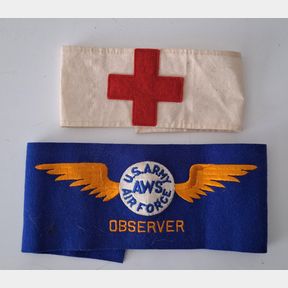 WW2.USA USAAF & Medics Armband