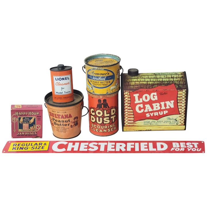 Box Lot of Advertising Items