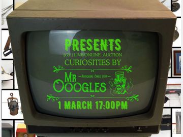 Welcome to the Second Curiosities by Mr. Ooogles Auction