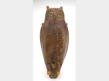 Owl, Herters Decoy Company, Waseca, Minnesota