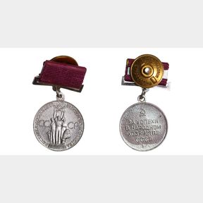 Soviet Union, Medal the Exhibition of Achievements of the National Economy / For Merit in National Economy
