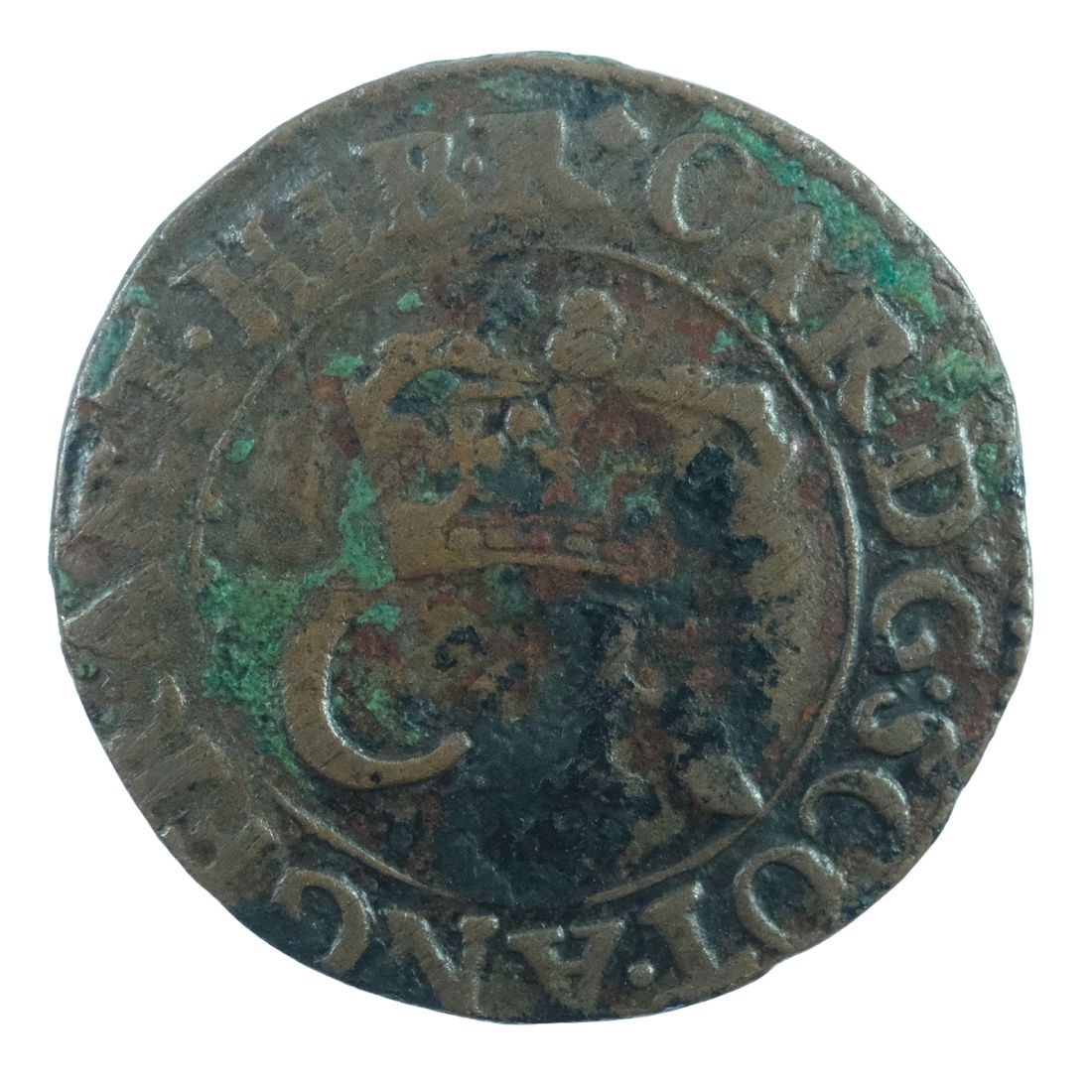 Scotland 1625 - 49 Charles I Transitional Twopence, good Fine